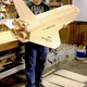 Illustration for article titled Man makes giant 13.4-foot-long space station with 282,000 matchsticks